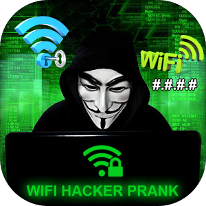 WiFi Hacker Passworld Simulated