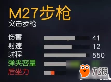 荒野行動M27和M4A1哪把槍更好 M27和M4A1步槍對比