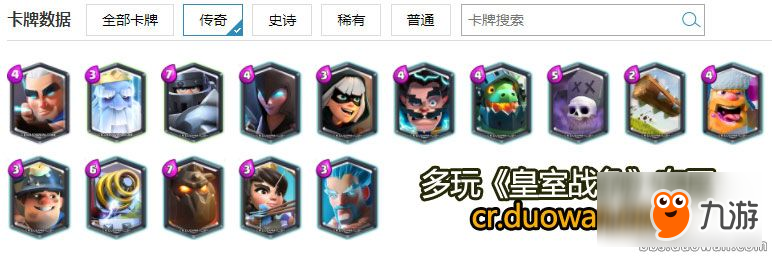 国外媒体评选：皇室<a id='link_pop' class='keyword-tag' href='https://www.9game.cn/zzcq/'>战争传奇</a>卡实力排行榜2月版