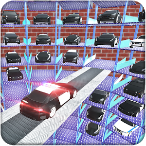 Multi-Level US Police Car Parking Driving School