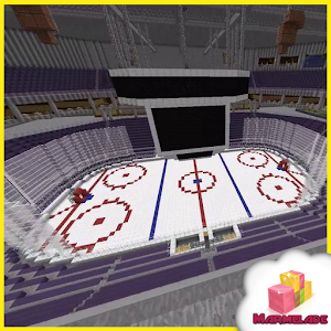 Map Ice Hockey Arena for MCPE