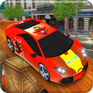 Superhero Car Driver Stunt Master - Stuntman Hero