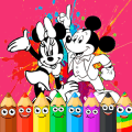 Mickey and Minnie Mouse Coloring Game For Children在哪下载