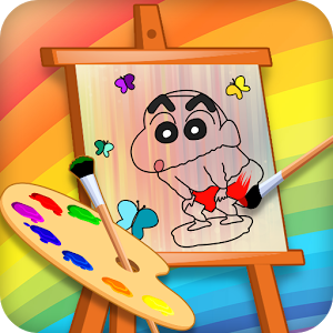 Coloring Book Shinchan For Kids