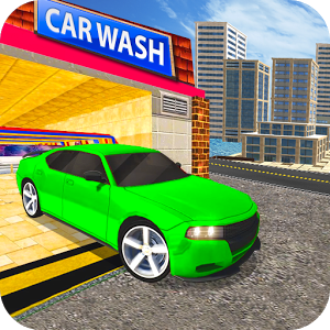 Car Wash Service Station: Car Driver