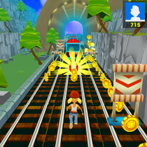 Subway Surf Run Up Train