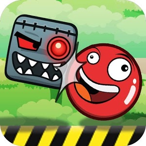 Red Roll Ball Adventure - Jump Ball New Adventure