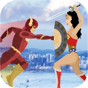 Amazon Wonder Warrior vs Flash Speed Hero