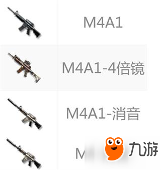 绝地求生刺激战场M4A1系列步枪测评报告