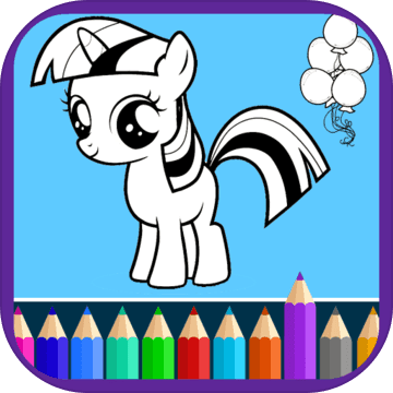 Coloring Games for Little Pony