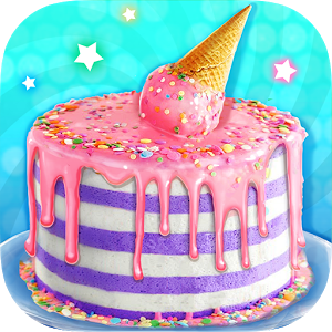 Ice Cream Cone Cake - Sweet Trendy Desserts