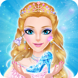 ** Cinderella Fashion makeup salon: DressUp game