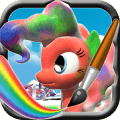 Little Pony Coloring Paint Creator 3d for Kids怎么下载到手机