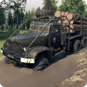 Truck Simulation Operation Wood