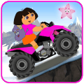 Little Dora Atv Hill Race - mountain climbing game安卓版下载