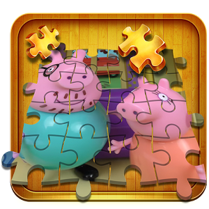 Jigsaw Puzzle For Peppa And Pig