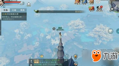 一梦江湖手游登高远眺坐标一览 风景好地点汇总