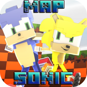 Map Sonic the Parkour Hedgehog for MCPE