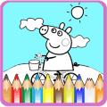 How To Color Peppa Pig - Peppa Pig games绿色版下载