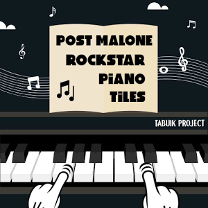 Post Malone Rockstar Piano Tiles