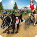 Dog Bikejoring: Bicycle Rider & K9 Dog Racing Game绿色版下载