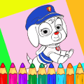 Coloring Book Paw Peppy Patrol Education安卓版下载