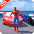 Superheroes Car Stunts Speed Racing Games怎么下载