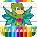 Coloring book for Mask hero : pj journey官方下载