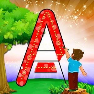 Kids Alphabet Tracing Jigsaw & Color Fun