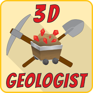 3D Geologist - a gold rush miner game - deep rock