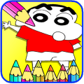 Chinchan Coloring Paintting Drawing Book Game绿色版下载