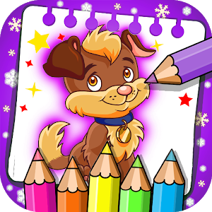 Dogs Coloring Book - Coloring Dogs Pages