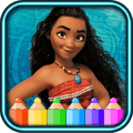 coloring moana princess of vaianaiphone版下载