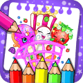 coloring shopkin of shoppies fans怎么下载到电脑