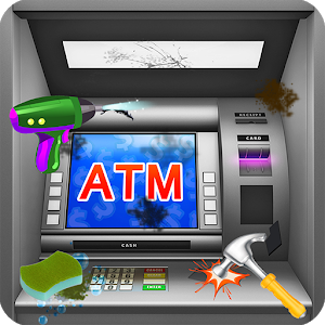 ATM Machine Cleaning & Fixing Games-ATM Cash Games