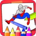 游戏下载Superhero Coloring For Kids