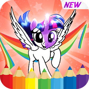 Coloring My Pony - MLP Coloring book