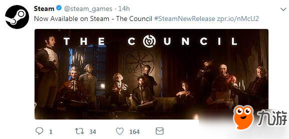 冒险新作《议会》正式登陆Steam 游戏售价与配置公布