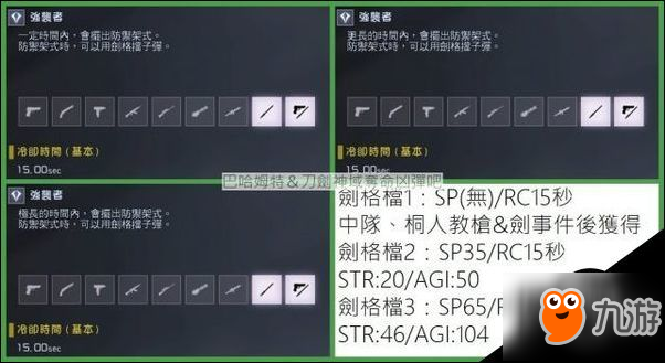 刀劍神域奪命兇彈全工具技能及武器屬性分析