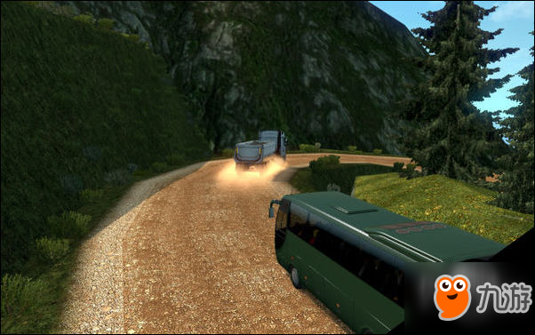 欧洲卡车模拟2 致命的道路MOD 欧卡2地图MOD分享