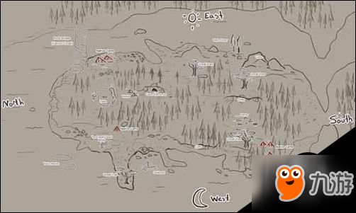 森林游戏攻略：森林多角度地图以及作用总览