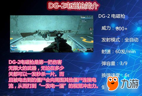 使命召喚奇跡武器DG-2電磁槍屬性一覽