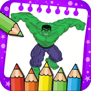 Coloring Pages for The incredible Hulk