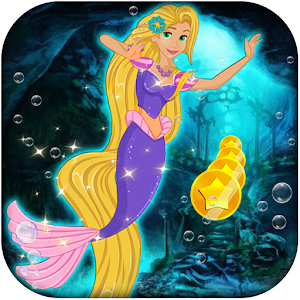 Mermaid Rapunzel in wonderland: Mermaid adventure