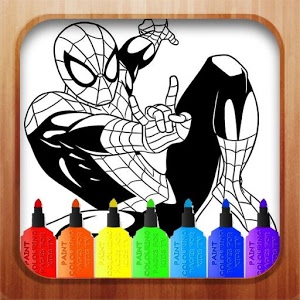 Learn spiderman coloring by fans