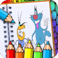 游戏下载Learn to color Oggy