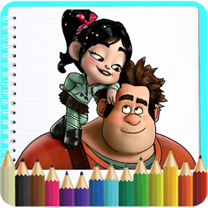 How To Color Ralph Breaks the Internet