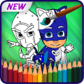 PJ-Masks Coloring book game怎么下载到电脑