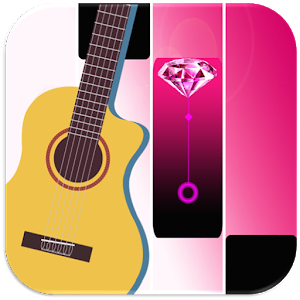 Pink Diamond Magic Tiles - Guitar Edition