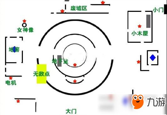 第五人格圣心医院电机分布图 圣心医院解码机位置详解